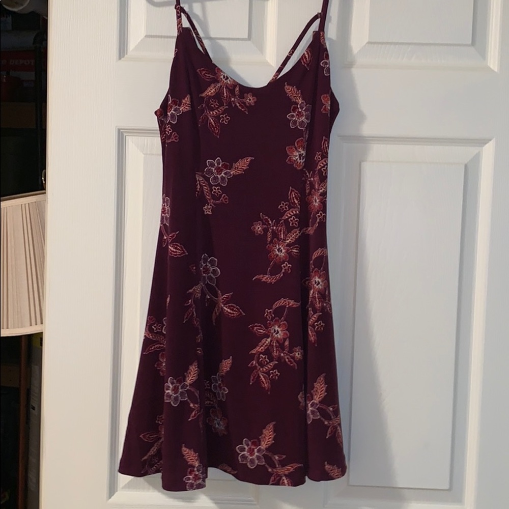 Flower Strappy Dress